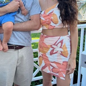 Sabo skirt matching set